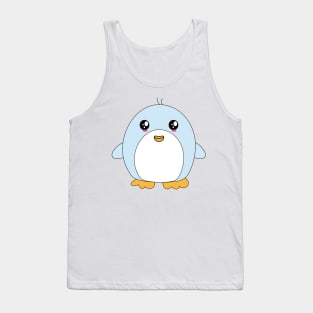 Cute Blue Penguin Kawaii Tank Top